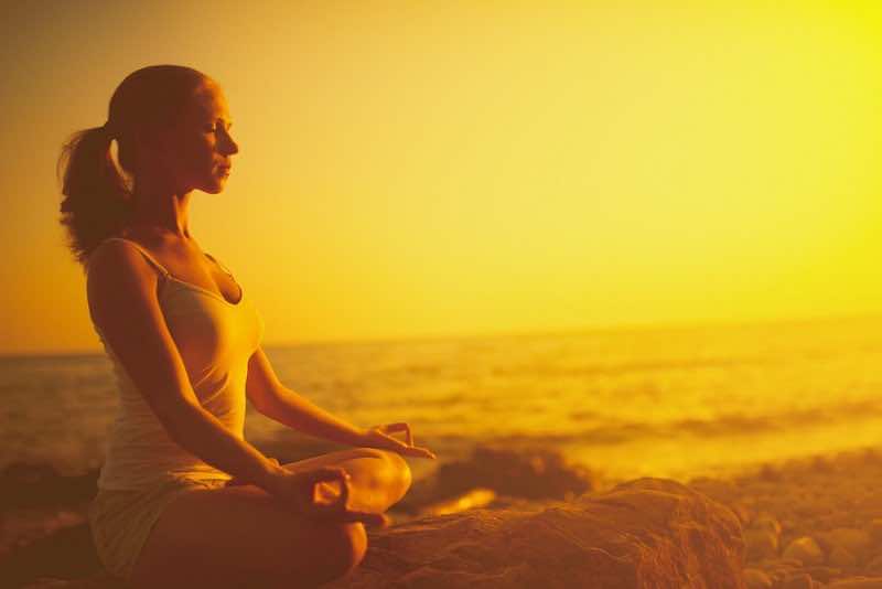how to deal with stress with meditation
