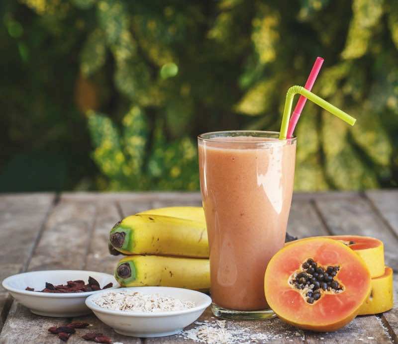 Some foods such as Papaya and Pineapple naturally contain digestive enzymes