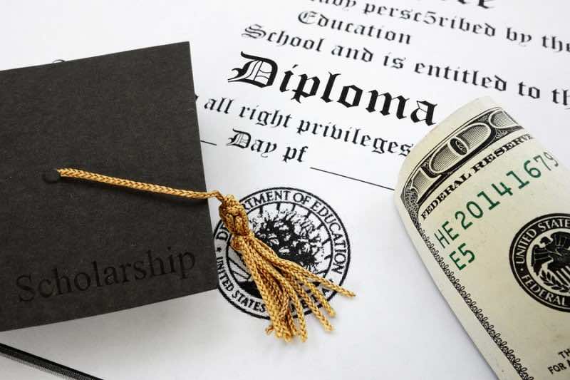 Diploma And Cash