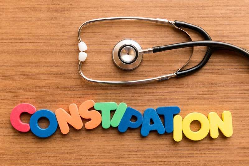 Constipation Colorful Word